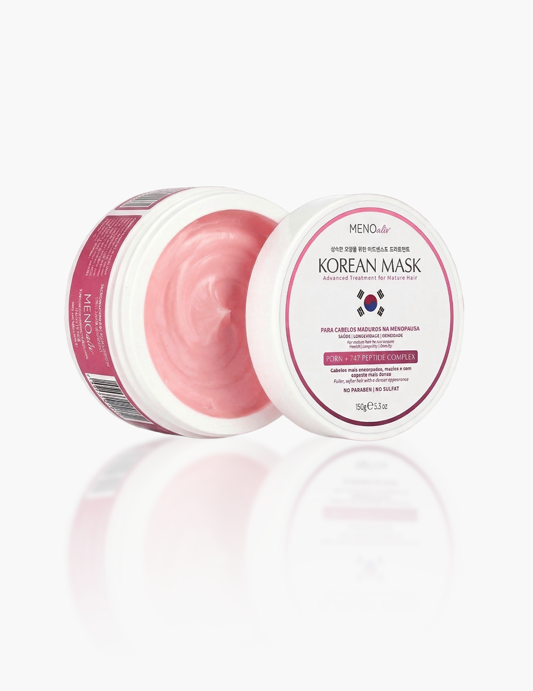 Kit Korean Mask: máscara capilar coreana para 30 dias
